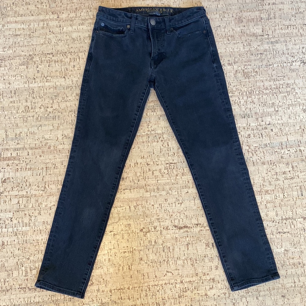 Mens American Eagle Outfitters extreme flex 4 Slim Fit Jeans Size W28 L30 - Picture 2 of 6